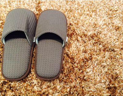 Hotel and spa slippers
